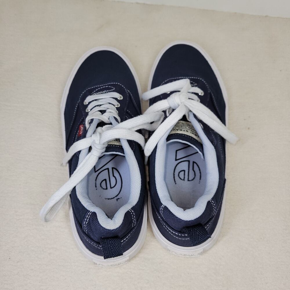 Levis Shoes Womens Naya Size 8.5 Blue 529794 Sneakers Comfort Casual Denim Jean - Picture 11 of 15